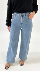 AAE Jacqui Wide leg Jean Light Blue