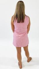 AAE Franca Stripe Mini Dress