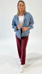 AAE Dale Shacket Light Blue