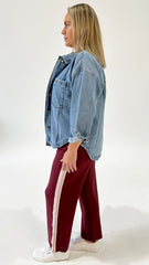 AAE Dale Shacket Light Blue