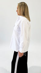 Sass Sonora Oxford Shirt White