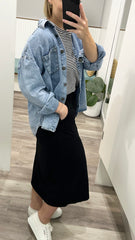 OTW Panel Skirt Black