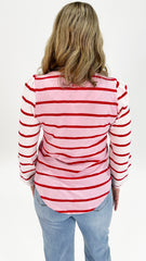 Elm Baia Long Sleeve Tee Pink