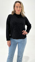 Betty Basics Carlin Knit Sweater Black