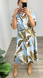 Staple Maeve Midi Shirt Dress Resort Floral
