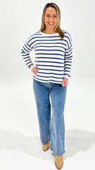 Betty Basics Bradford Knit Top Nautical