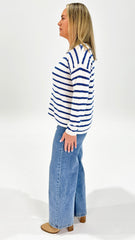 Betty Basics Bradford Knit Top Nautical