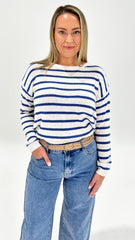 Betty Basics Bradford Knit Top Nautical