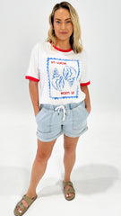 Betty Basics Relax Boxy Tee  St. Lucia