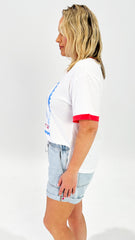 Betty Basics Relax Boxy Tee  St. Lucia
