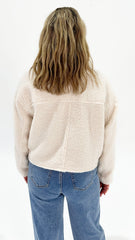 Sass Jazz Cropped Jacket Cream