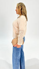 Eva Lace Sleeved Knit