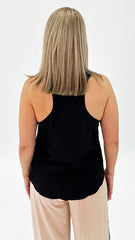 Florence Ellie Tank Black