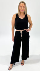 Florence Stella Pant Black