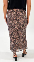 Sabine Leopard Skirt