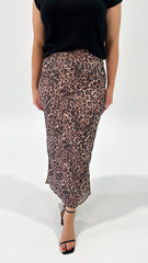 Sabine Leopard Skirt