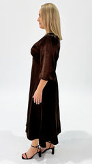 Willa Satin Midi Dress