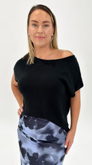 Charlie Knit Top Black