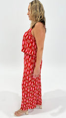 Betty Basics Copacabana Shell Top Sardinia Geo Print