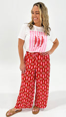 Betty Basics Copacabana Relax Pant Sardinia Geo Print