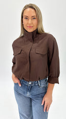 Nyla Jacket Chocolate