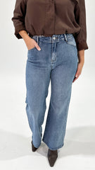 Menzel Stretch Straight Jean Mid Blue