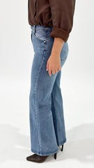 Menzel Stretch Straight Jean Mid Blue