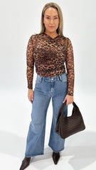 Gracie Mesh Top