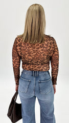 Gracie Mesh Top