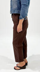 Betty Basics Quinn Cotton Jogger Choc