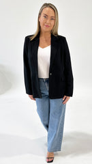 Betty Basics Sutton Blazer Black