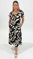 Kassidy Print Midi Dress