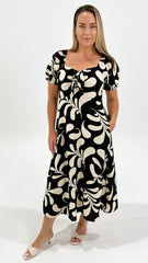 Kassidy Print Midi Dress