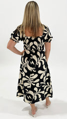 Kassidy Print Midi Dress