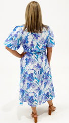 Iris Cotton Blend Shirt Dress