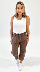 Leo Barrel Jeans Chocolate