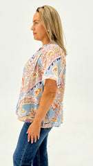 Vettel Cotton Blend Top