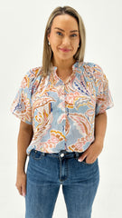 Vettel Cotton Blend Top