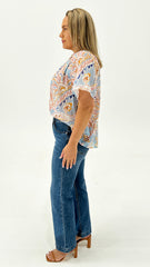 Vettel Cotton Blend Top