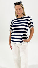 Greta Stripe Tee