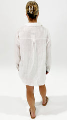 Miranda Linen Shirt White