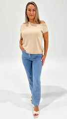 Florence Linda Knit Biscuit
