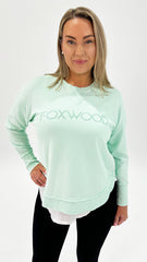 Foxwood Simplified Crew Peppermint