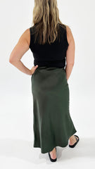 Sass Jasper Slip Skirt Olive