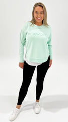 Foxwood Simplified Crew Peppermint