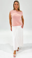 Florence Linda Knit Blush