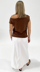 Florence Linda Knit Chocolate