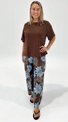 Florence Harrie Top Chocolate