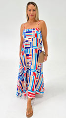 Estelle Stripe Maxi Dress