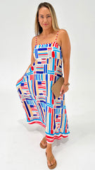 Estelle Stripe Maxi Dress